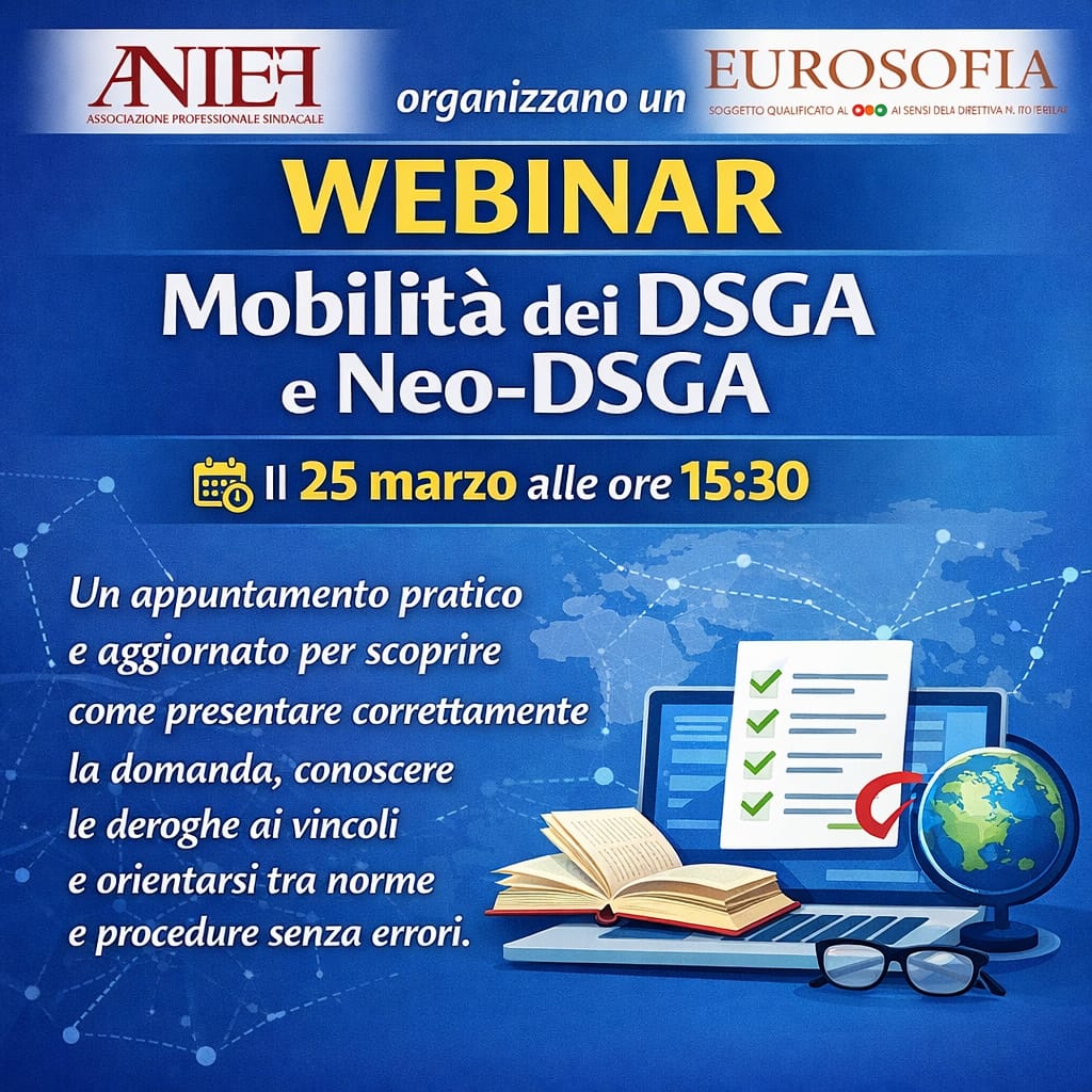 webinar mobilit&agrave; ds e dsga